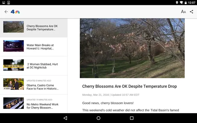 NBC4 DC android App screenshot 0