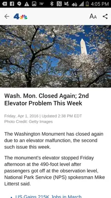 NBC4 DC android App screenshot 10