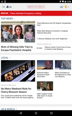 NBC4 DC android App screenshot 2