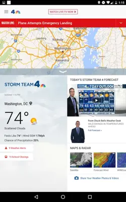 NBC4 DC android App screenshot 4